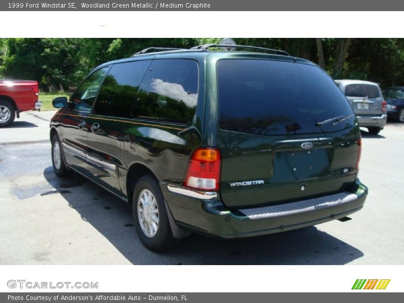 Woodland Green Metallic / Medium Graphite 1999 Ford Windstar SE