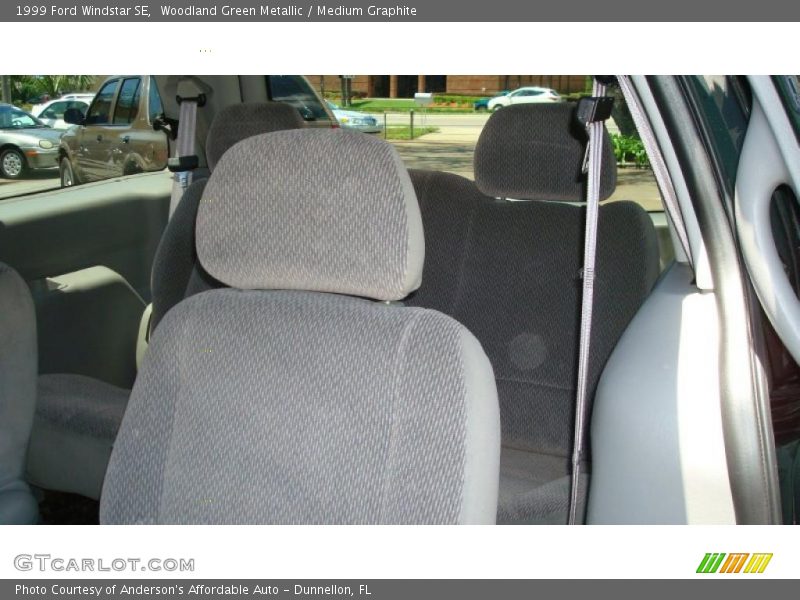 Woodland Green Metallic / Medium Graphite 1999 Ford Windstar SE