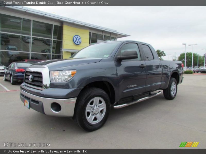 Slate Gray Metallic / Graphite Gray 2008 Toyota Tundra Double Cab