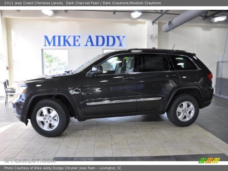 Dark Charcoal Pearl / Dark Graystone/Medium Graystone 2011 Jeep Grand Cherokee Laredo