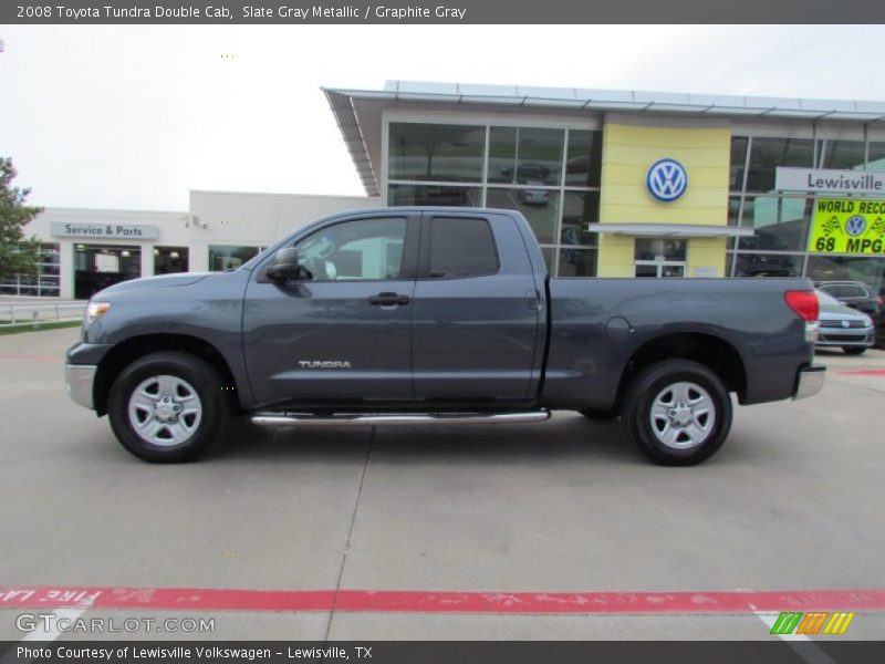 Slate Gray Metallic / Graphite Gray 2008 Toyota Tundra Double Cab