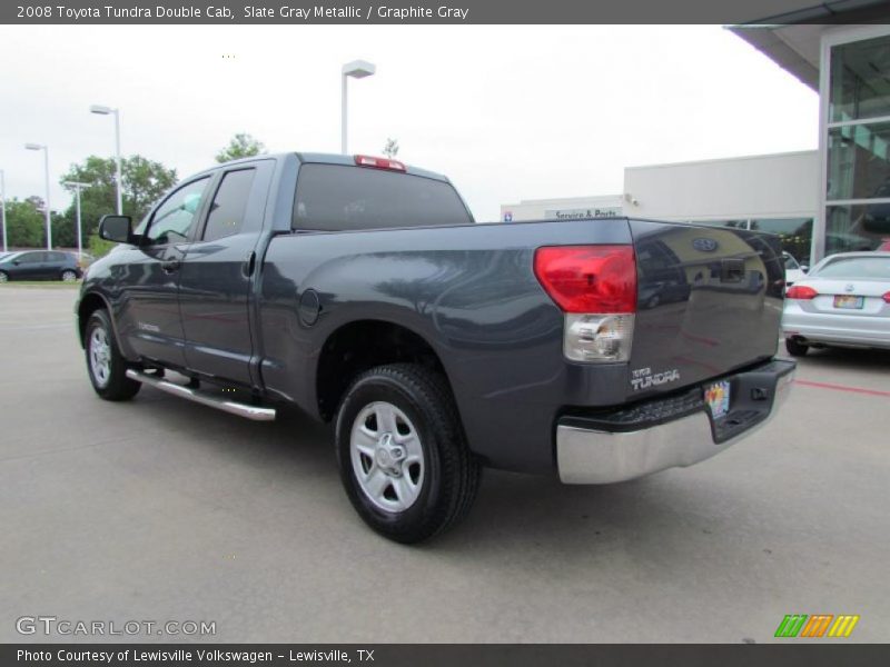 Slate Gray Metallic / Graphite Gray 2008 Toyota Tundra Double Cab