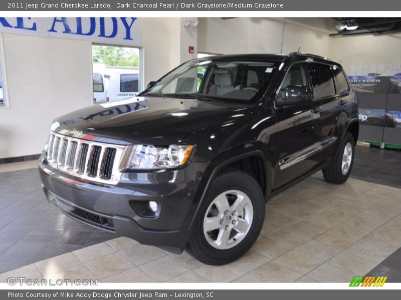 Dark Charcoal Pearl / Dark Graystone/Medium Graystone 2011 Jeep Grand Cherokee Laredo