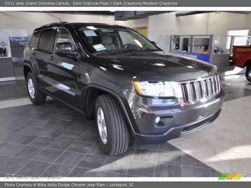Dark Charcoal Pearl / Dark Graystone/Medium Graystone 2011 Jeep Grand Cherokee Laredo