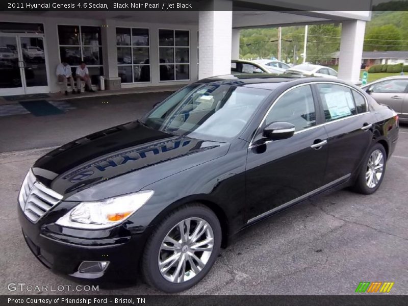 Front 3/4 View of 2011 Genesis 4.6 Sedan