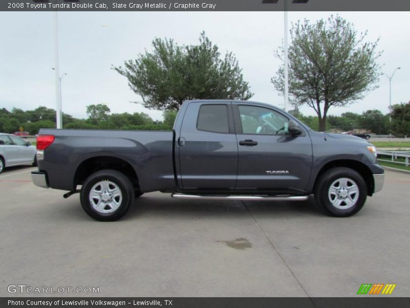 Slate Gray Metallic / Graphite Gray 2008 Toyota Tundra Double Cab