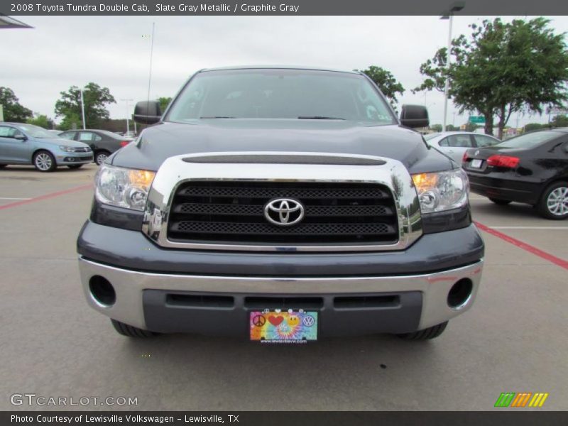 Slate Gray Metallic / Graphite Gray 2008 Toyota Tundra Double Cab
