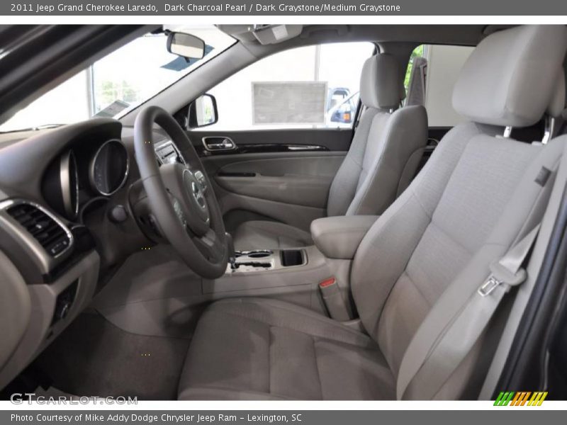 Dark Charcoal Pearl / Dark Graystone/Medium Graystone 2011 Jeep Grand Cherokee Laredo
