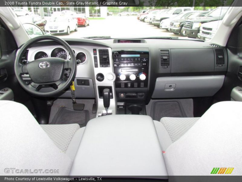 Slate Gray Metallic / Graphite Gray 2008 Toyota Tundra Double Cab