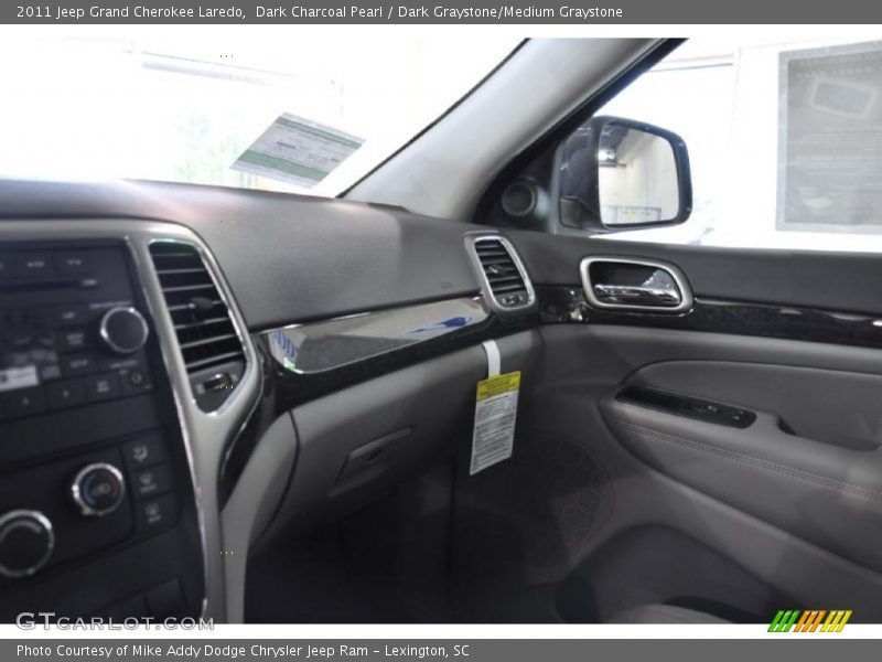 Dark Charcoal Pearl / Dark Graystone/Medium Graystone 2011 Jeep Grand Cherokee Laredo