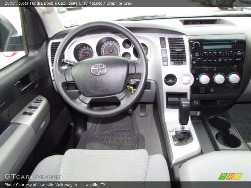 Slate Gray Metallic / Graphite Gray 2008 Toyota Tundra Double Cab