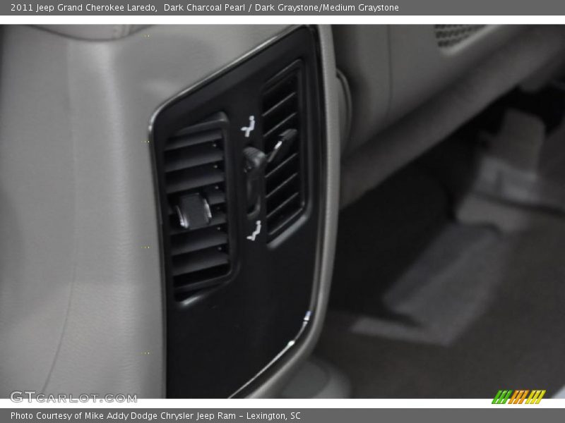 Dark Charcoal Pearl / Dark Graystone/Medium Graystone 2011 Jeep Grand Cherokee Laredo