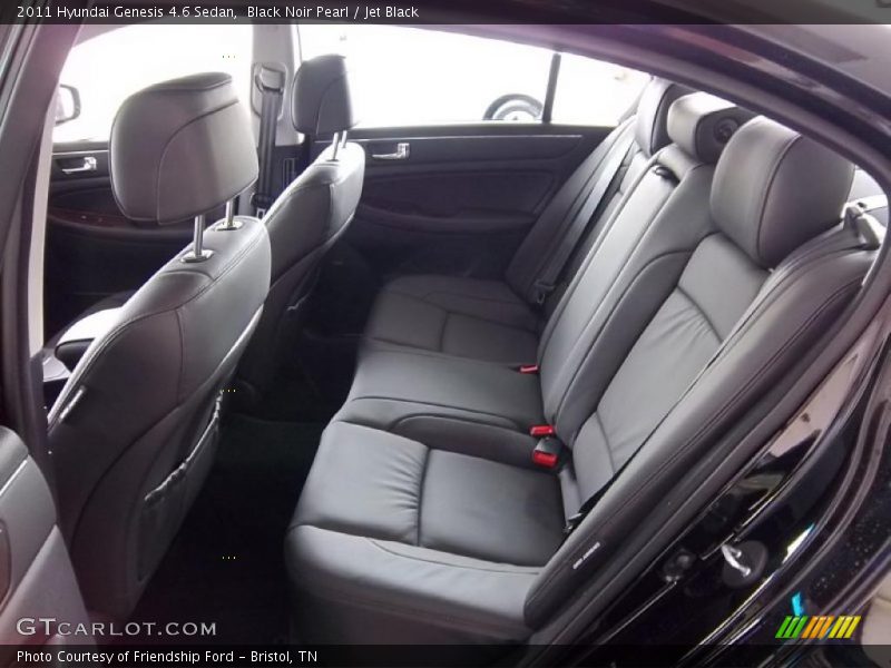  2011 Genesis 4.6 Sedan Jet Black Interior