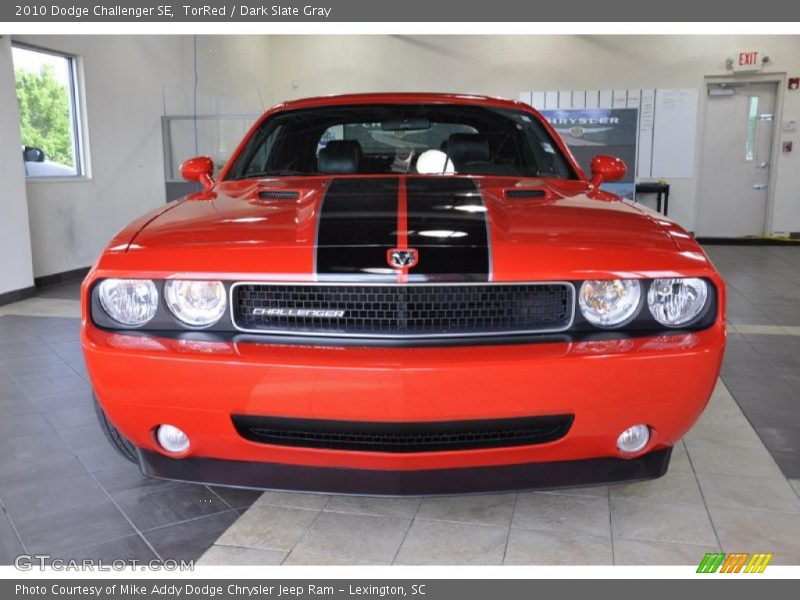 TorRed / Dark Slate Gray 2010 Dodge Challenger SE