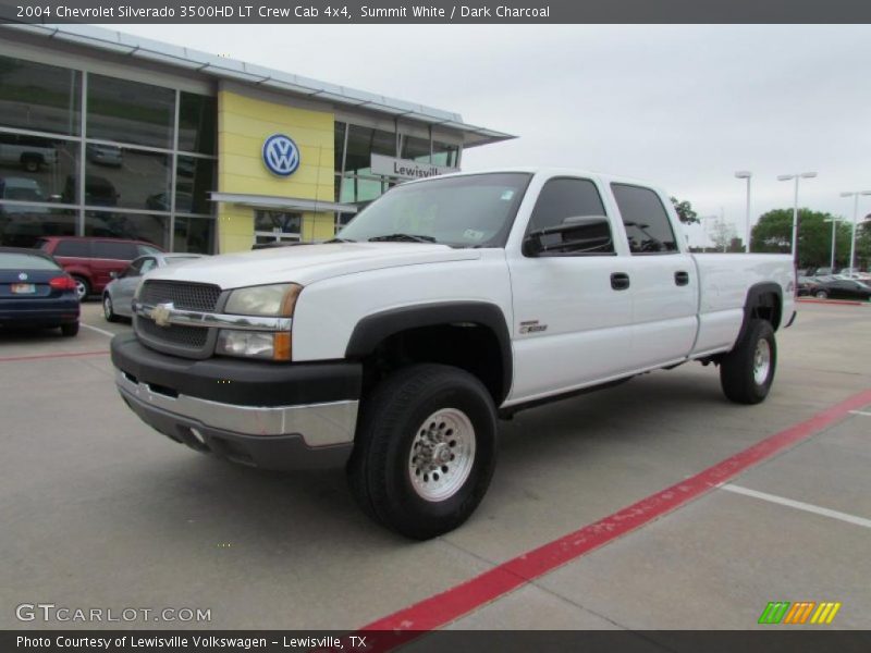 Summit White / Dark Charcoal 2004 Chevrolet Silverado 3500HD LT Crew Cab 4x4