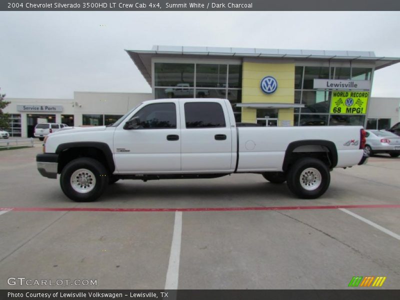 Summit White / Dark Charcoal 2004 Chevrolet Silverado 3500HD LT Crew Cab 4x4