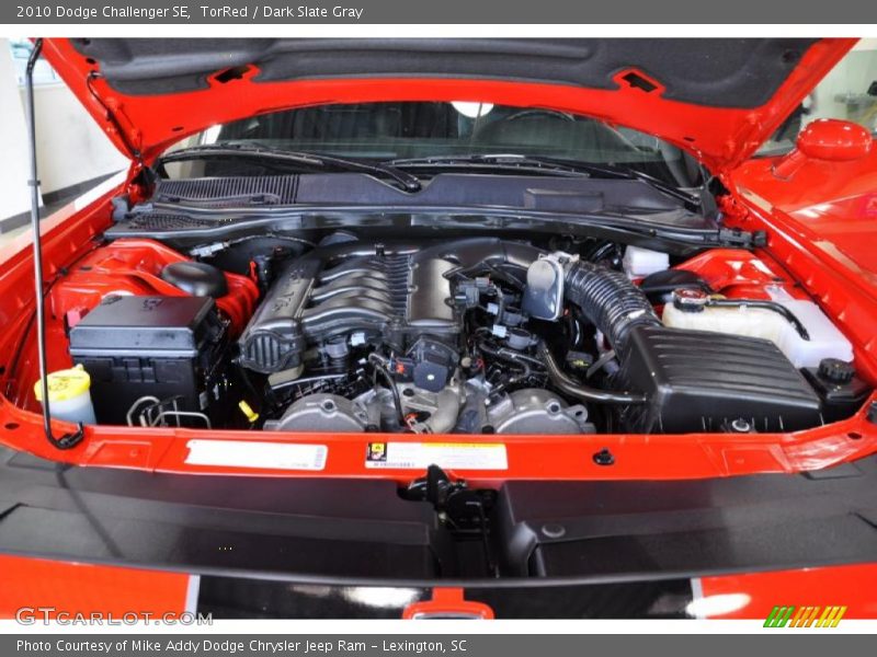 TorRed / Dark Slate Gray 2010 Dodge Challenger SE