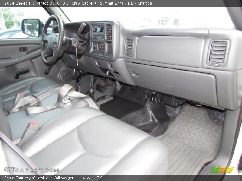 Summit White / Dark Charcoal 2004 Chevrolet Silverado 3500HD LT Crew Cab 4x4