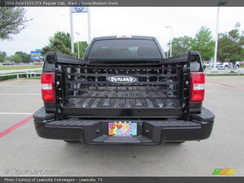 Black / Stone/Medium Stone 2009 Ford F150 STX Regular Cab
