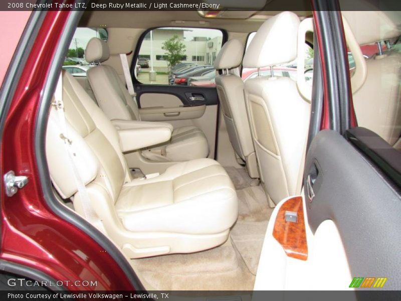 Deep Ruby Metallic / Light Cashmere/Ebony 2008 Chevrolet Tahoe LTZ