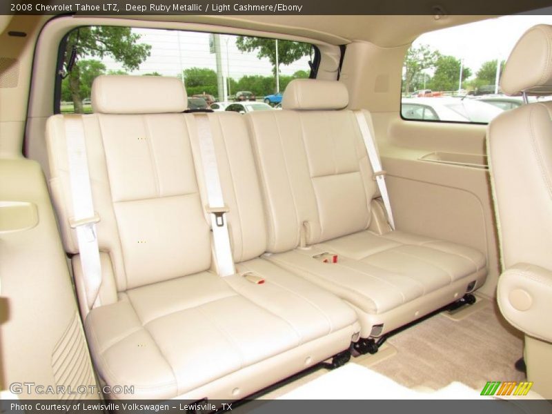 Deep Ruby Metallic / Light Cashmere/Ebony 2008 Chevrolet Tahoe LTZ