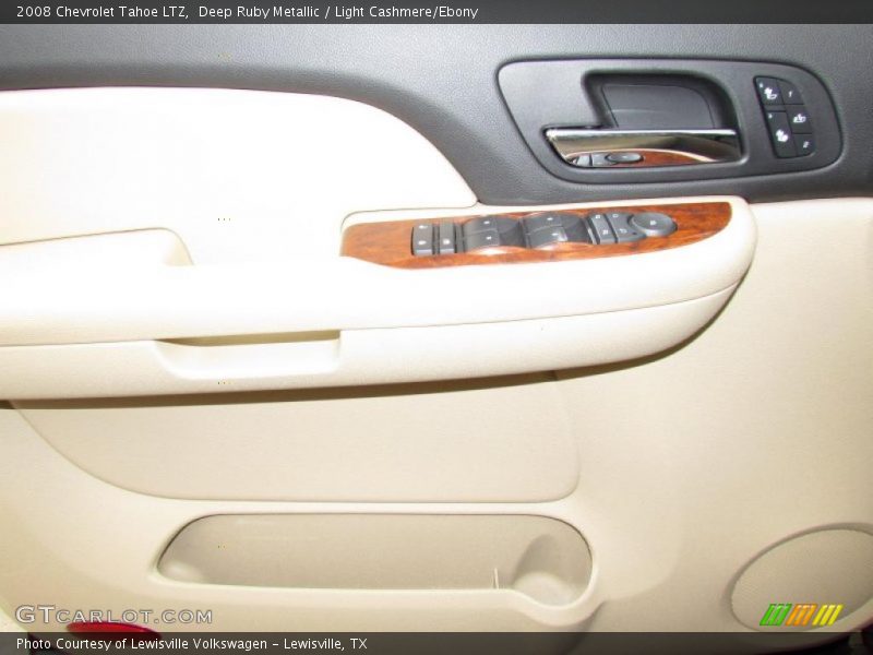 Deep Ruby Metallic / Light Cashmere/Ebony 2008 Chevrolet Tahoe LTZ