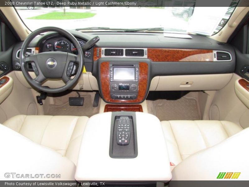 Deep Ruby Metallic / Light Cashmere/Ebony 2008 Chevrolet Tahoe LTZ
