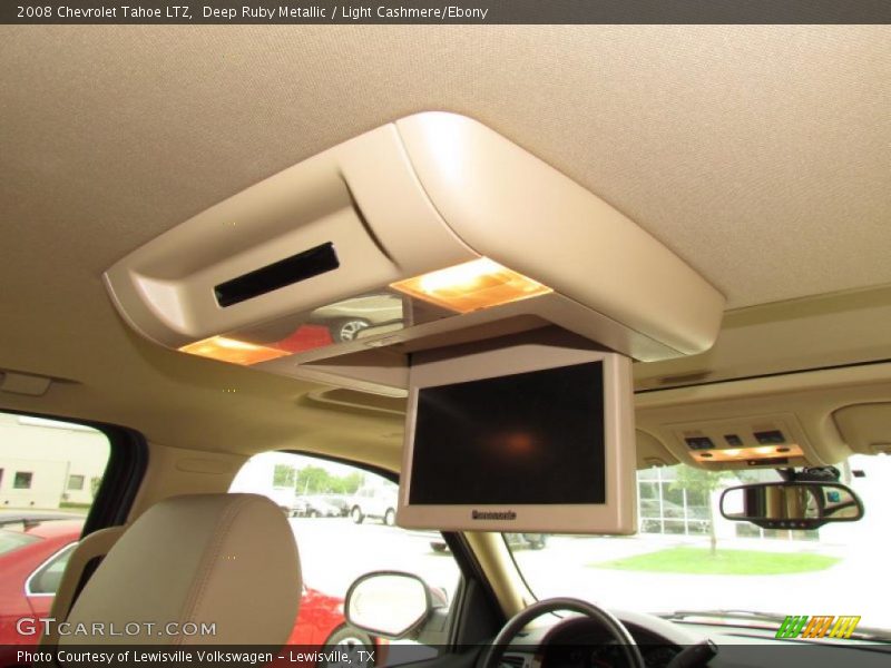Deep Ruby Metallic / Light Cashmere/Ebony 2008 Chevrolet Tahoe LTZ