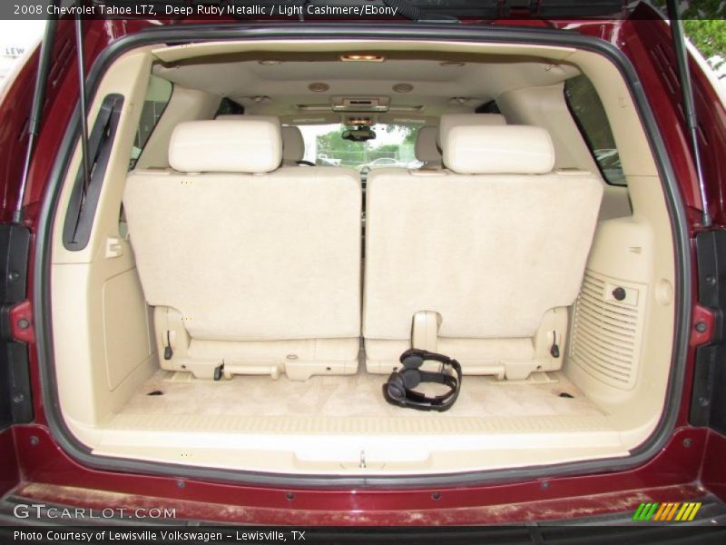 Deep Ruby Metallic / Light Cashmere/Ebony 2008 Chevrolet Tahoe LTZ