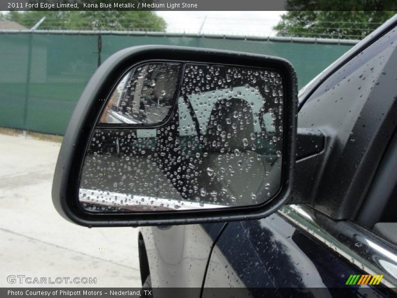 Kona Blue Metallic / Medium Light Stone 2011 Ford Edge Limited