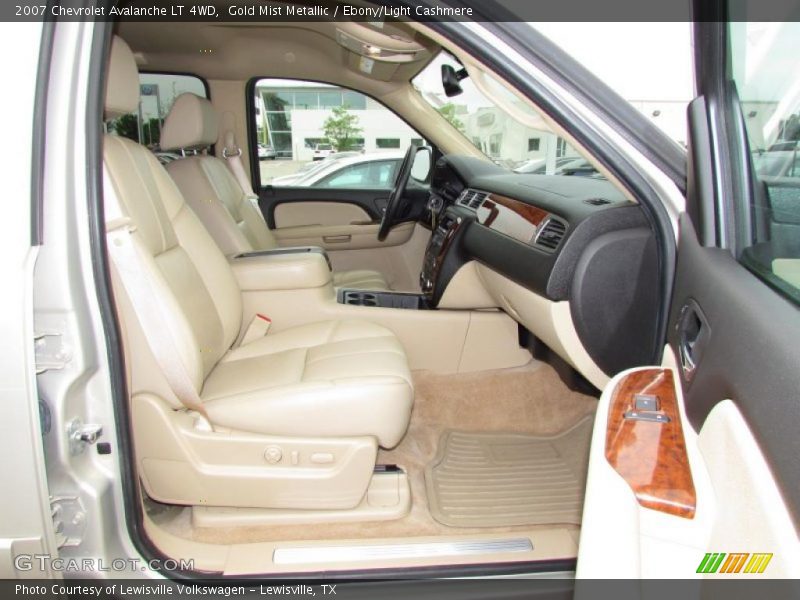 Gold Mist Metallic / Ebony/Light Cashmere 2007 Chevrolet Avalanche LT 4WD