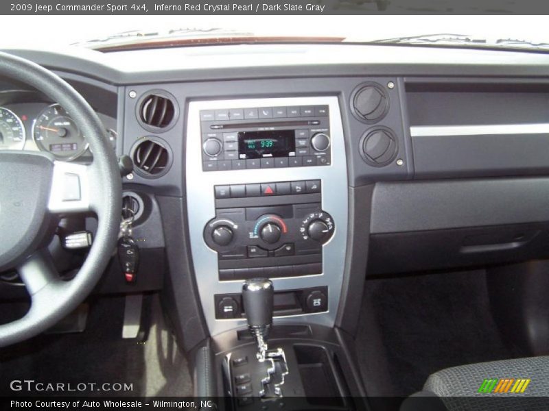 Inferno Red Crystal Pearl / Dark Slate Gray 2009 Jeep Commander Sport 4x4