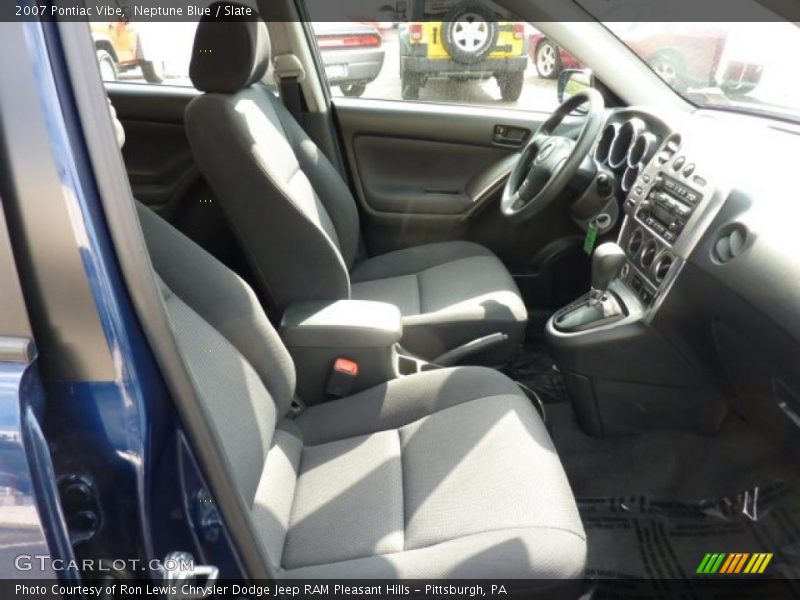 Neptune Blue / Slate 2007 Pontiac Vibe