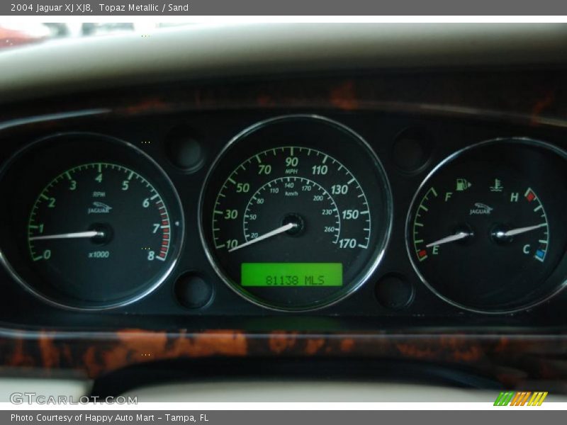  2004 XJ XJ8 XJ8 Gauges