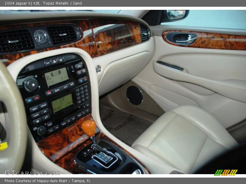 Topaz Metallic / Sand 2004 Jaguar XJ XJ8
