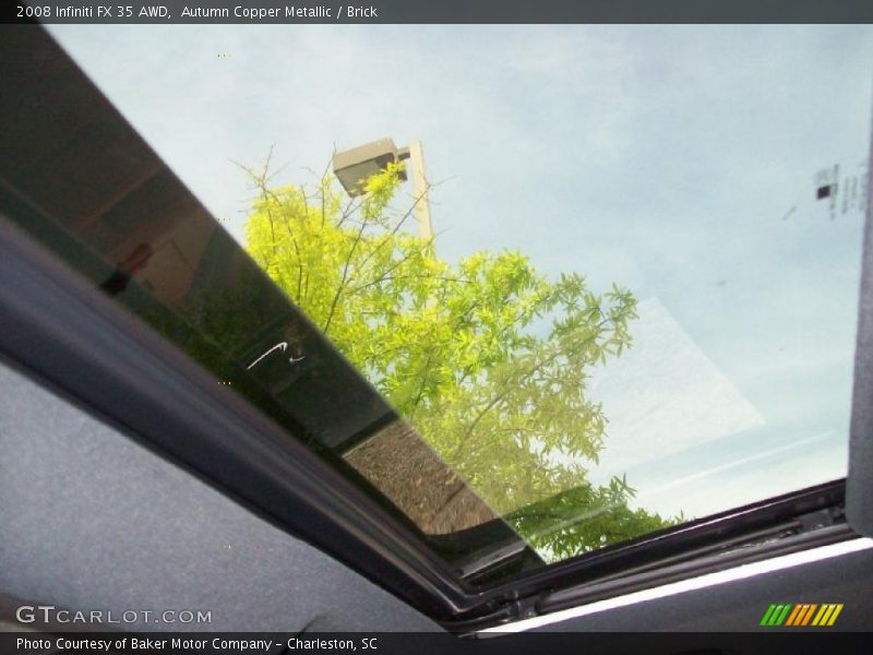 Autumn Copper Metallic / Brick 2008 Infiniti FX 35 AWD