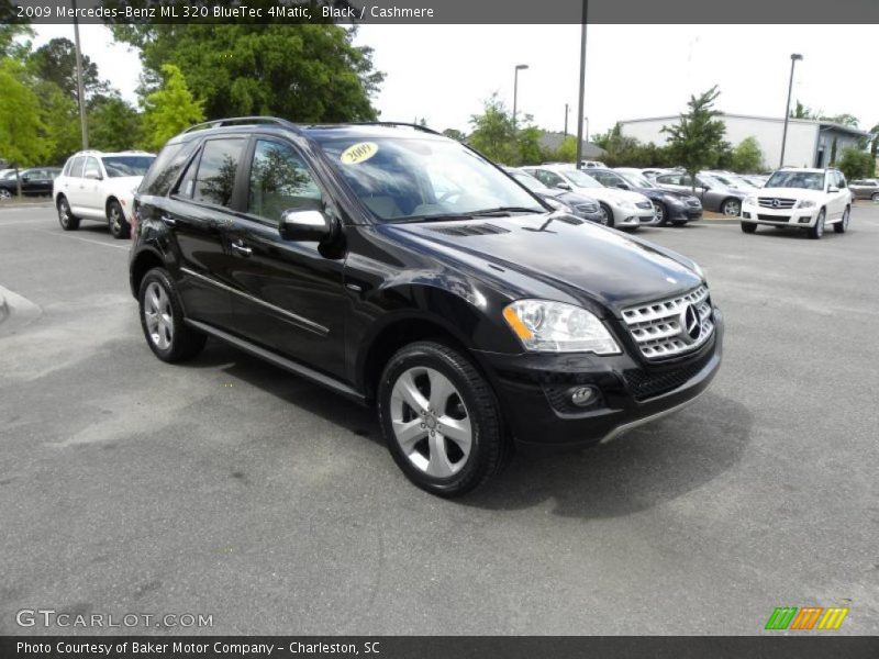 Black / Cashmere 2009 Mercedes-Benz ML 320 BlueTec 4Matic