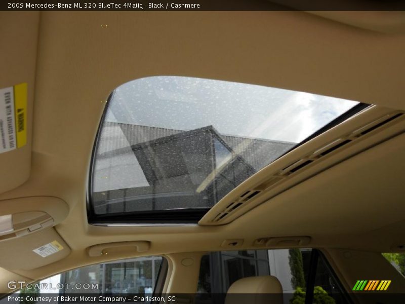 Black / Cashmere 2009 Mercedes-Benz ML 320 BlueTec 4Matic