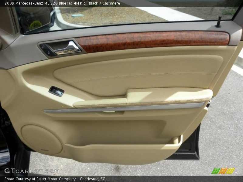 Black / Cashmere 2009 Mercedes-Benz ML 320 BlueTec 4Matic