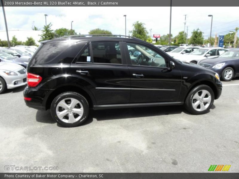 Black / Cashmere 2009 Mercedes-Benz ML 320 BlueTec 4Matic