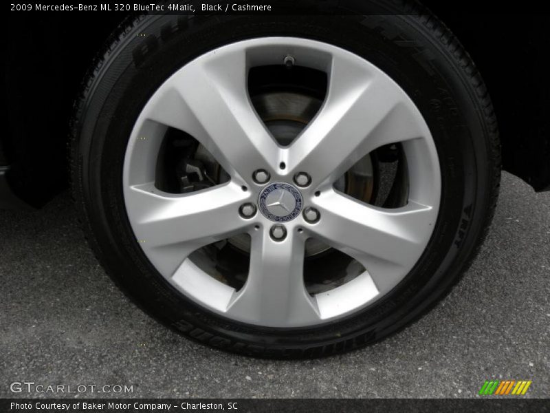 Black / Cashmere 2009 Mercedes-Benz ML 320 BlueTec 4Matic