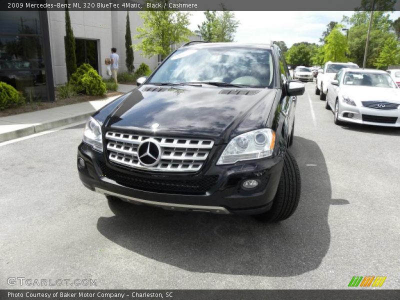 Black / Cashmere 2009 Mercedes-Benz ML 320 BlueTec 4Matic