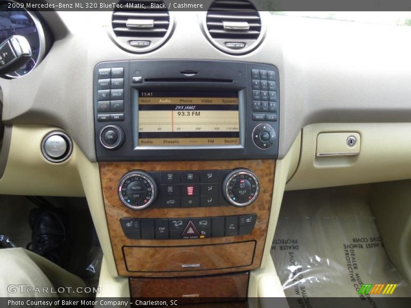 Black / Cashmere 2009 Mercedes-Benz ML 320 BlueTec 4Matic