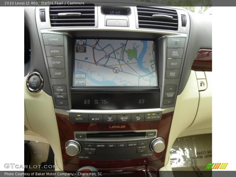 Navigation of 2010 LS 460