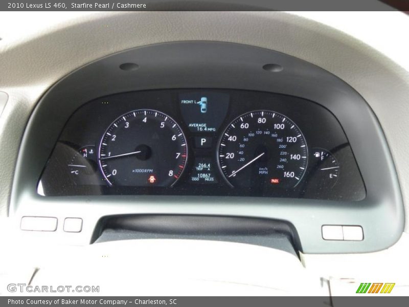  2010 LS 460 460 Gauges