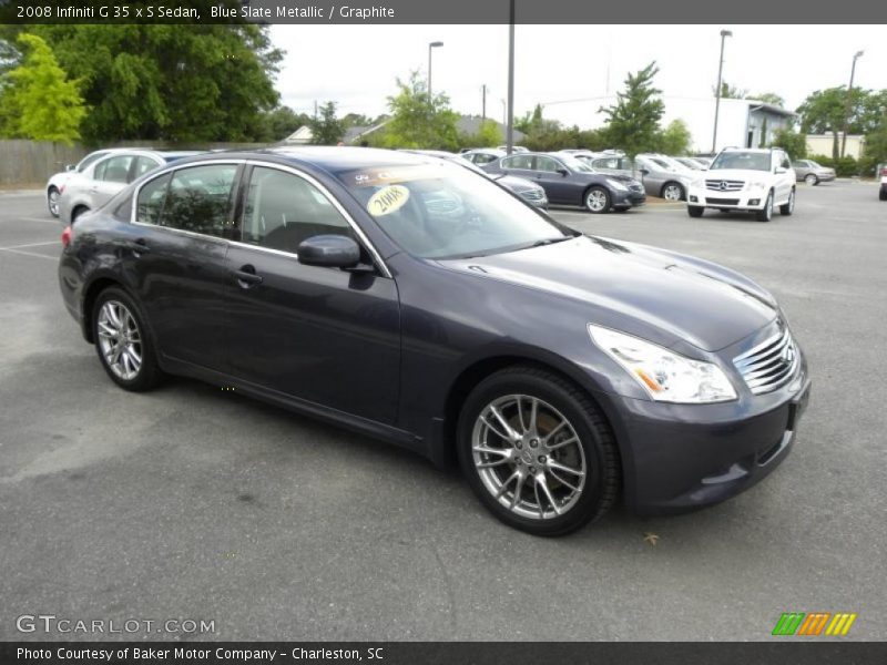  2008 G 35 x S Sedan Blue Slate Metallic