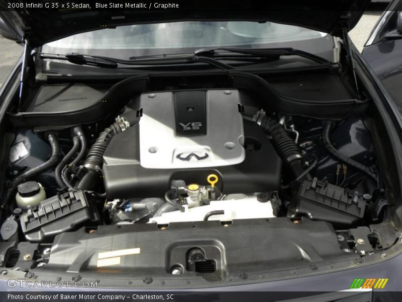Blue Slate Metallic / Graphite 2008 Infiniti G 35 x S Sedan