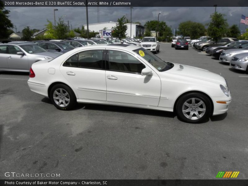 Arctic White / Cashmere 2008 Mercedes-Benz E 320 BlueTEC Sedan