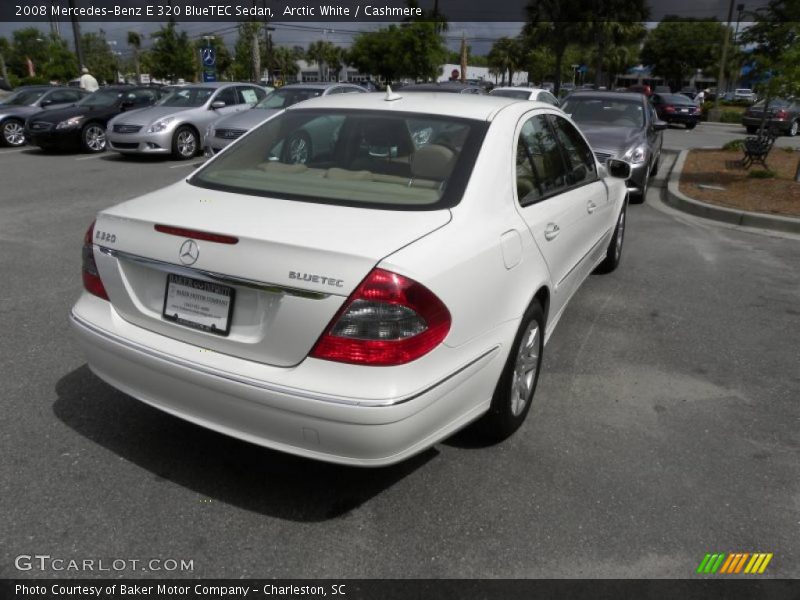 Arctic White / Cashmere 2008 Mercedes-Benz E 320 BlueTEC Sedan