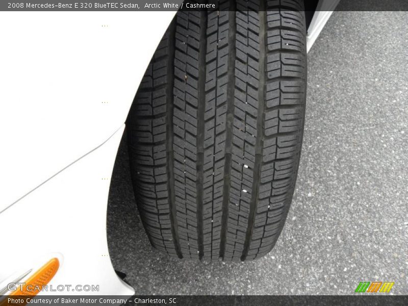 Arctic White / Cashmere 2008 Mercedes-Benz E 320 BlueTEC Sedan